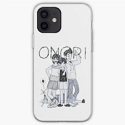 Omori Cases - OMORI Omocat Cute Art Anime iPhone Soft Case