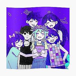 Omori Posters - Omori Character II Poster