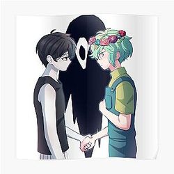 Omori Posters - Omori and Basil Poster