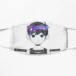 Omori Face Masks - OMORI Crown Flowers Flat Mask