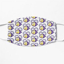 Omori Face Masks - OMORI Bee Sprite Flat Mask