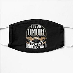 Omori Face Masks - It's An Omori Flat Mask