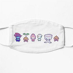 Omori Face Masks - Omori sprites Flat Mask