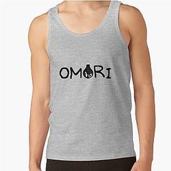 Omori Tank Tops - Omori balck and white 3 Tank Top