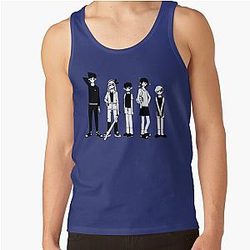 Omori Tank Tops - Omori balck and white 2 Tank Top