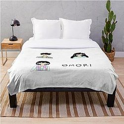 Omori Blanket - Omori set  Throw Blanket