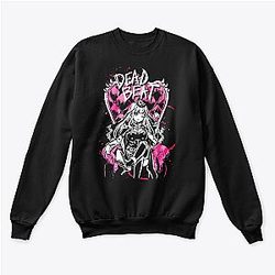 Omori Sweatshirts - Dead Beat Game Printed Pullover Sweatshirt
