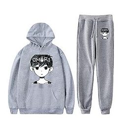 Omori Game Two Piece Suit Sweatshirts Pullover Pants