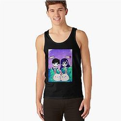 Omori Mari And Aubrey  Tank Tops Premium Merch Store