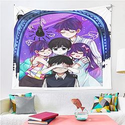 Omori Aubrey Tshirt Omori Game  Tapestry Premium Merch Store