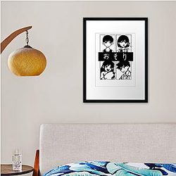 Omori Omori Kel Aubrey Und Hero Framed print Premium Merch Store