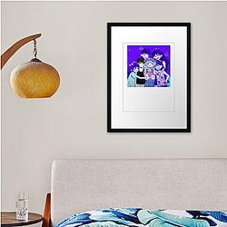 Omori Character Ii Framed print Premium Merch Store