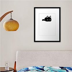 Omori Waiting For Something To Happen Framed print Premium Merch Store