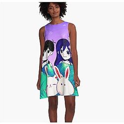 Omori Mari And Aubrey  A-Line Dress Premium Merch Store