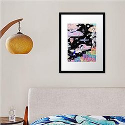 Omori Tshirt Omori Fanart Omori Game  Framed print Premium Merch Store