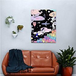 Omori Tshirt Omori Fanart Omori Game  Canvas Print Premium Merch Store