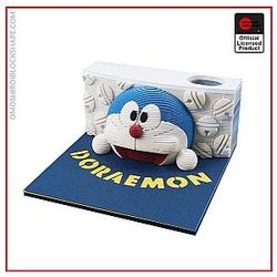 Doraemon Omoshiroi Block 3D Memo Pads