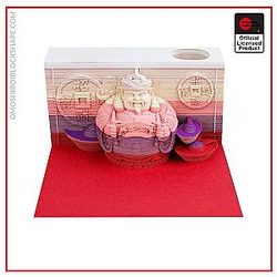 God Of Wealth Omoshiroi Block 3D Memo Pads
