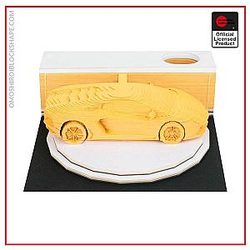 Yellow Car Omoshiroi Block 3D Memo Pads