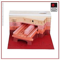 Shenzhen Station Omoshiroi Block 3D Memo Pads
