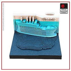 The Titanic Omoshiroi Block 3D Memo Pads