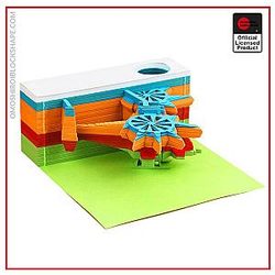 Helicopter Omoshiroi Block 3D Memo Pads