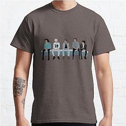 One Direction   One Direction Sticker   Harry Louis Liam Niall Zayn Classic T-Shirt RB1711