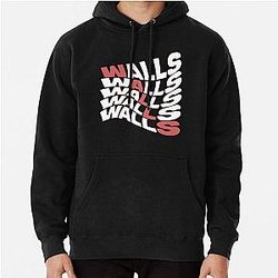 walls louis tomlinson coloured stripe red Pullover Hoodie RB1711
