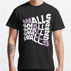 walls louis tomlinson coloured stripe purple Classic T-Shirt RB1711