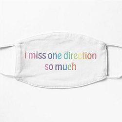 i miss one direction so much Flat Mask RB1711