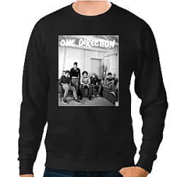 Retro Graphic One Direction Sweatshirt