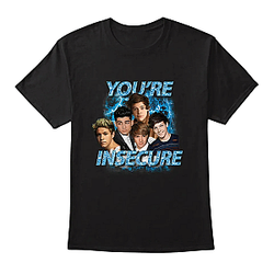 You’re Insecure Blue Sparkle LA 0505 One Direction T-Shirt