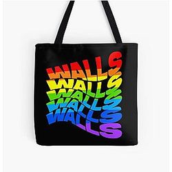 Walls Louis Tomlinson rainbow All Over Print Tote Bag RB1711