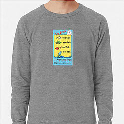 One fish two fish red fish blue fish A True Masterpiece One Fish Two Fish Red Fish Blue Fish Sweatshirts