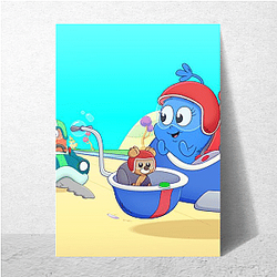One fish two fish red fish blue fish The King of The Imagination One Fish Two Fish Red Fish Blue Fish Posters