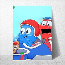 One fish two fish red fish blue fish The World Is A Fantasy One Fish Two Fish Red Fish Blue Fish Posters