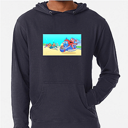 One fish two fish red fish blue fish The King of The Imagination One Fish Two Fish Red Fish Blue Fish Hoodies