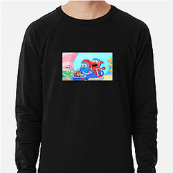 One fish two fish red fish blue fish The World Is A Fantasy One Fish Two Fish Red Fish Blue Fish Sweatshirts