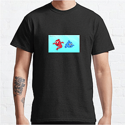 One fish two fish red fish blue fish My Favorite Kids Show One Fish Two Fish Red Fish Blue Fish T-Shirts