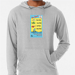 One fish two fish red fish blue fish A True Masterpiece One Fish Two Fish Red Fish Blue Fish Hoodies