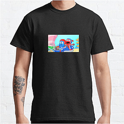 One fish two fish red fish blue fish The World Is A Fantasy One Fish Two Fish Red Fish Blue Fish T-Shirts