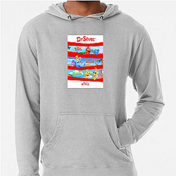 One fish two fish red fish blue fish Always Fun Always Creative One Fish Two Fish Red Fish Blue Fish Hoodies