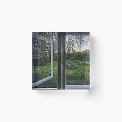 Luxe One Piece Dark Recess Acrylic Block