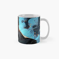 Sanji: Elegance and Passion in One Piece Digital Art. Discover Our Detailed Illustrations that Capture the Essence of the Charismatic Cook Classic Mug
