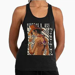 One Piece Portgas D Ace Tank Top