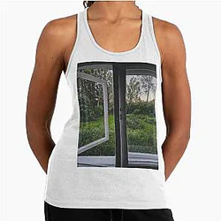Luxe One Piece Dark Racerback Tank Top