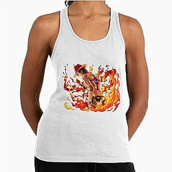 Fire Portgas D. Ace One Piece Tank Top