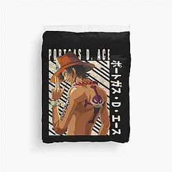 One Piece Portgas D Ace Duvet Cover