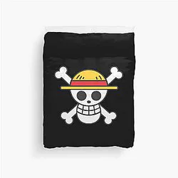 Cheerful One Piece Enjoys Picnic Duvet Cover