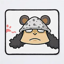 Bartholomew Kuma One Piece Mouse Pad